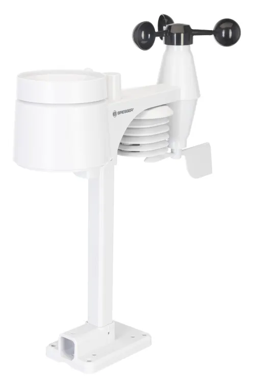 a fényképen:  Bresser 7 az 1-ben időjárás állomás, ezüst,  10