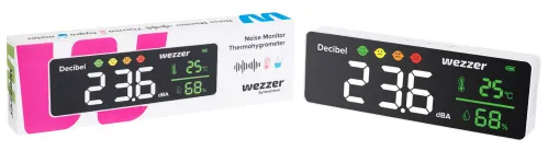 a képen:  Levenhuk Wezzer Teo TH70 zajfigyelő termohigrométer,  3
