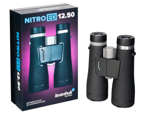 a fotón:  Levenhuk Nitro ED 12x50 kétszemes távcső,  4
