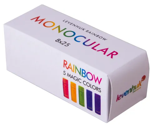 a fényképen:  Levenhuk Rainbow 8x25 egyszemes távcső,  11