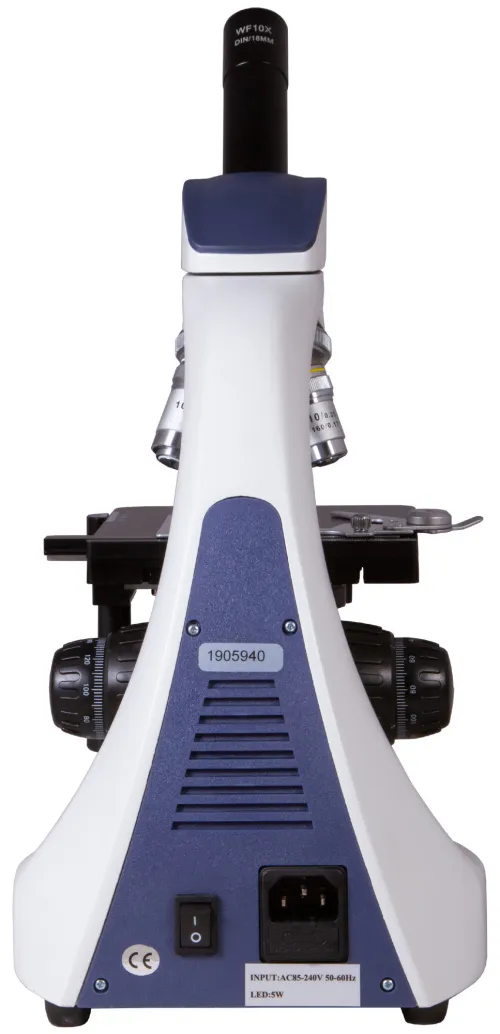 a fotón:  Levenhuk MED 10M monokuláris mikroszkóp,  8