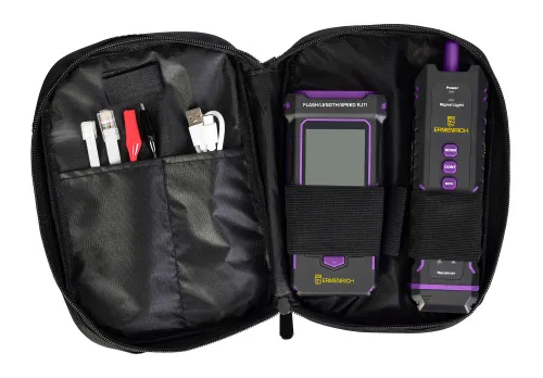 a fényképen:  Ermenrich NetGeeks NP50 multifunkcionális kábeltesztelő,  3