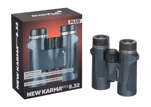 a képen:  Levenhuk New Karma PLUS 8x32 kétszemes távcső,  5