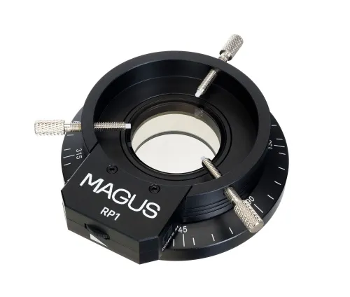 a fotón:  MAGUS LED RP1 gyűrűs lámpa polarizátorral,  2