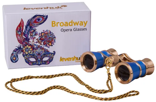 a fényképen:  Levenhuk Broadway 325C színházi látcső lánccal,  3