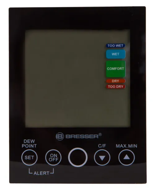 a fotón:  Bresser penészedés-riasztó higrométer, fekete,  4