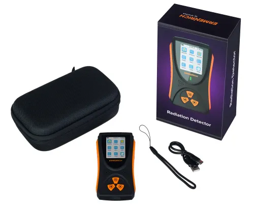 a képen:  Ermenrich Ping RD50 sugárzásdetektor,  2