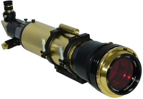 a fotón:  Coronado SolarMax III 90 mm napteleszkóp RichView rendszerrel és BF30 szűrővel,  3