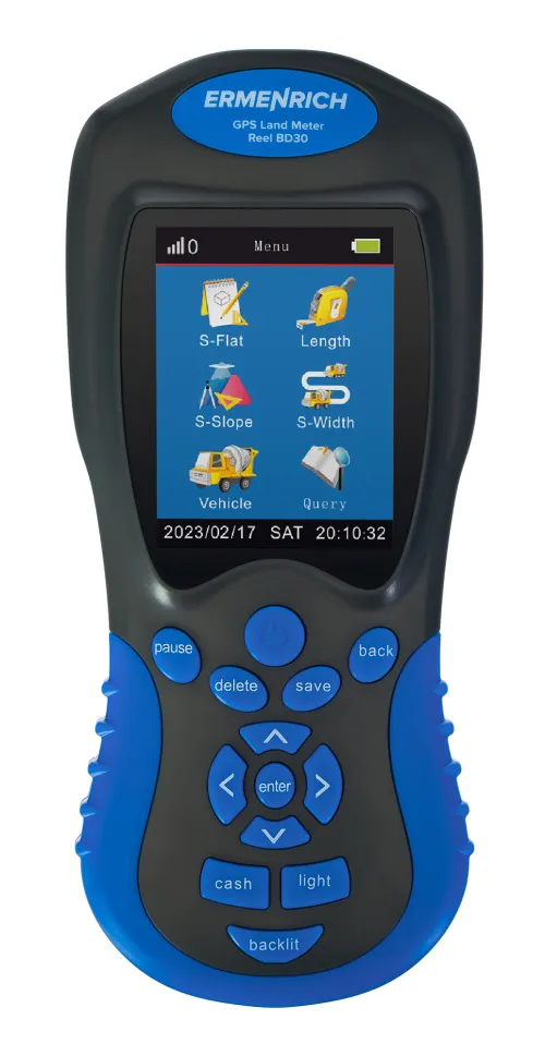 a fotón:  Ermenrich Reel BD30 GPS földmérő, kék,  4