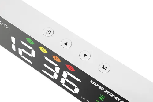 a fényképen:  Levenhuk Wezzer Air MC50 levegőminőség-érzékelő,  4