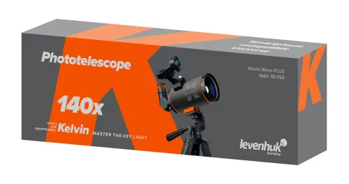 a fényképen:  Levenhuk Kelvin Nova PLUS MAK 70/750 fotóteleszkóp ,  6