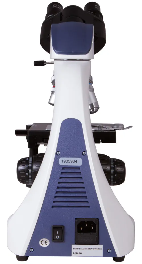 a fotón:  Levenhuk MED 10B binokuláris mikroszkóp,  8