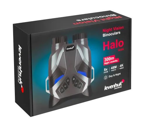 a fényképen:  Levenhuk Halo 30XN digitális éjjellátó kétszemes távcső,  11
