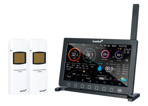 a képen:  Levenhuk Wezzer PRO LP500 időjárás-állomás,  5