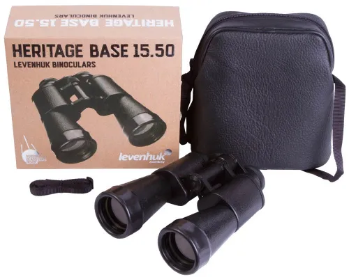 a képen:  Levenhuk Heritage BASE 15x50 kétszemes távcső,  3