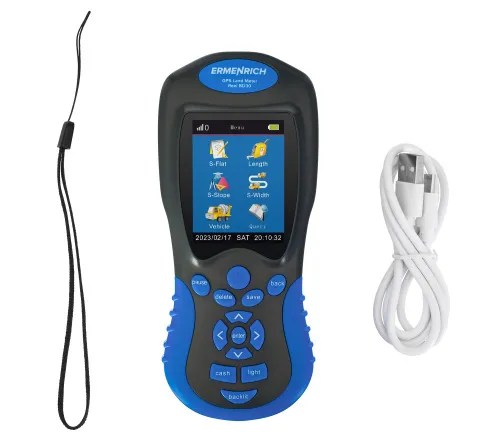 a fotón:  Ermenrich Reel BD30 GPS földmérő, kék,  3