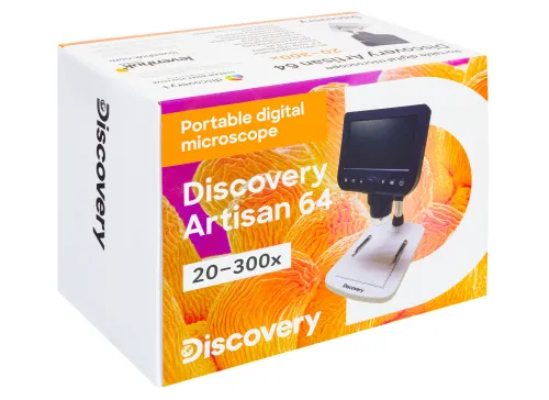 a képen:  Levenhuk Discovery Artisan 64 digitális mikroszkóp,  10