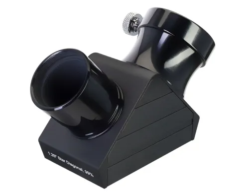 a fényképen:  Levenhuk Ra 1,25"-os csillagfigyelő diagonális tükör, 99%-os visszaverődéssel,  3