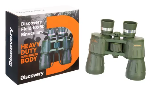 a képen:  Levenhuk Discovery Field 10x50 kétszemes távcső,  11