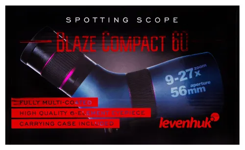 a fényképen:  Levenhuk Blaze Compact 60 figyelőtávcső,  18
