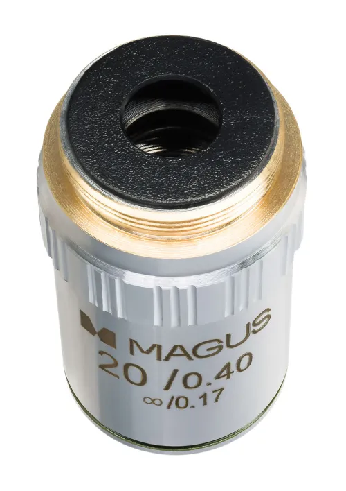 a fényképen:  MAGUS MA20 20х/0,40 ∞/0,17 Infinity Achromatic objektív,  4