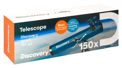 a fotón:  Levenhuk Discovery Spark 767 AZ teleszkóp könyvvel,  15