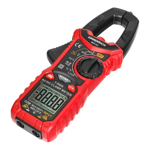 a fényképen:  Ermenrich Ping MK40 digitális lakatfogó,  4