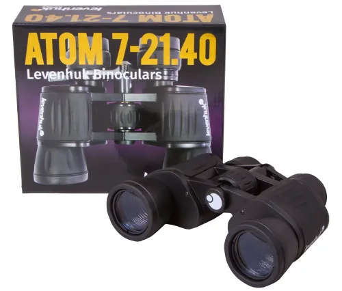 a képen:  Levenhuk Atom 7–21x40 kétszemes távcső,  3
