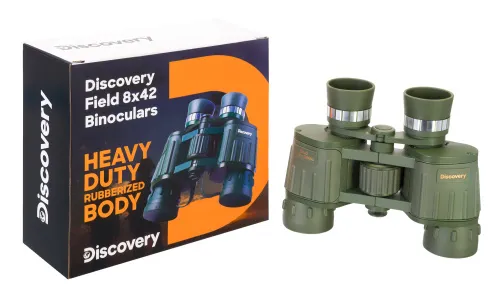 a fényképen:  Levenhuk Discovery Field 8x42 kétszemes távcső,  11