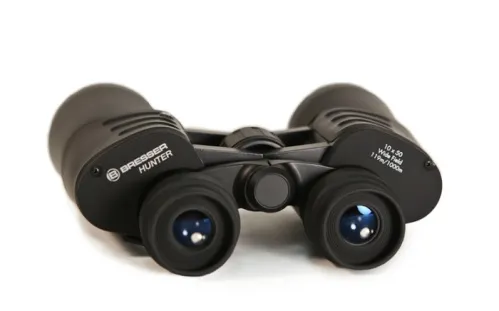 a képen:  Bresser Hunter 10x50 kétszemes távcső,  12