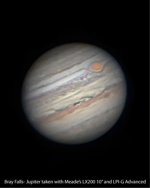 a fényképen:  Meade LX200 10"-os f/10 ACF teleszkóp háromlábú állvány nélkül,  2