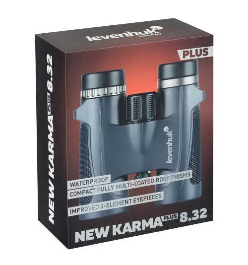 a képen:  Levenhuk New Karma PLUS 8x32 kétszemes távcső,  13