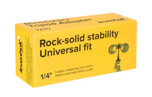 a fotón:  Levenhuk TA10 kétszemes távcső háromlábú állvány adaptere,  8