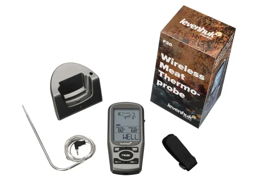 a képen:  Levenhuk F30 vezetékmentes ételhőmérő,  2
