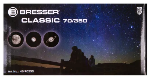 a képen:  Bresser Classic 70/350 AZ teleszkóp,  15