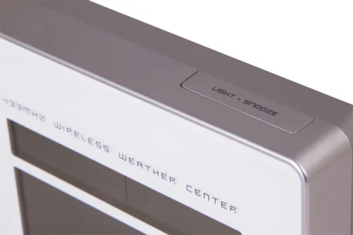 a fotón:  Bresser RC időjárás állomás, fehér,  6