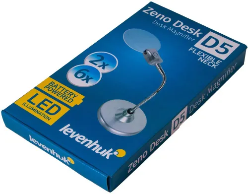 a fotón:  Levenhuk Zeno Desk D5 nagyító,  2