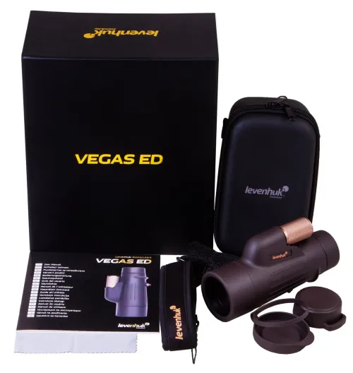 a képen:  Levenhuk Vegas ED 8x42 egyszemes távcső,  5