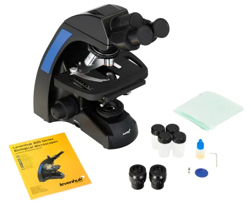 a képen:  Levenhuk 850B biológiai binokuláris mikroszkóp,  2