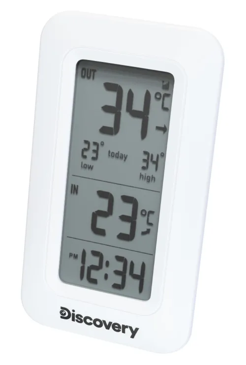 a képen:  Levenhuk Discovery Report W10 órával rendelkező időjárás-állomás,  4