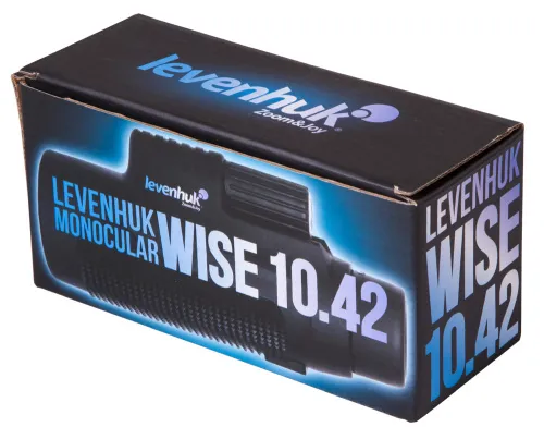a fotón:  Levenhuk Wise 10x42 egyszemes távcső,  2