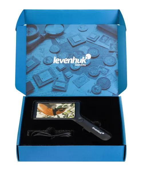 a fényképen:  Levenhuk ERGO 40 PRO digitális nagyító,  12