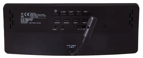 a képen:  Bresser Temeo Life színes kijelzős időjárás állomás, fekete,  4