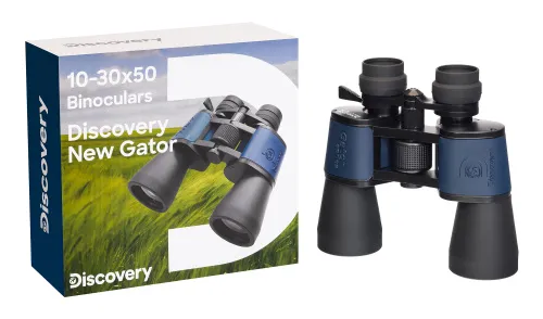 a fényképen:  Levenhuk Discovery New Gator 10–30x50 kétszemes távcső,  5