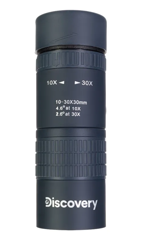 a fényképen:  Levenhuk Discovery Gator 10–30x30-as egyszemes távcső,  6