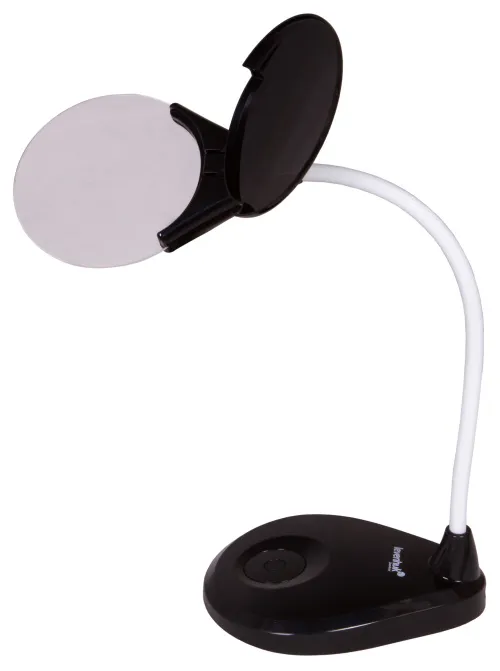 a képen:  Levenhuk Zeno Lamp ZL7 fekete nagyító,  3