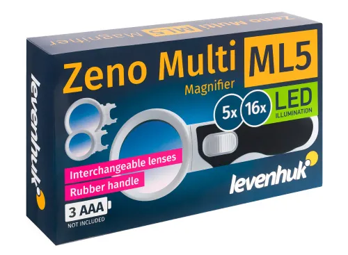 a fényképen:  Levenhuk Zeno Multi ML5 nagyító,  10