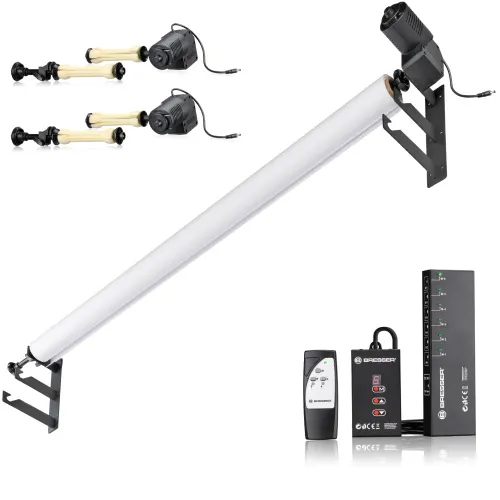 a képen:  Bresser EBS-3 elektromos háttérrendszer 3 tekercshez,  2