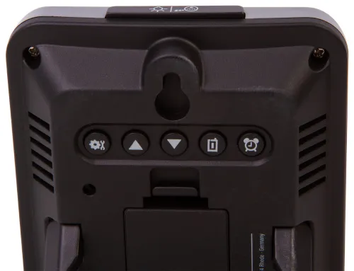 a fényképen:  Bresser MyClimate hő / higrométeróra, fehér,  9