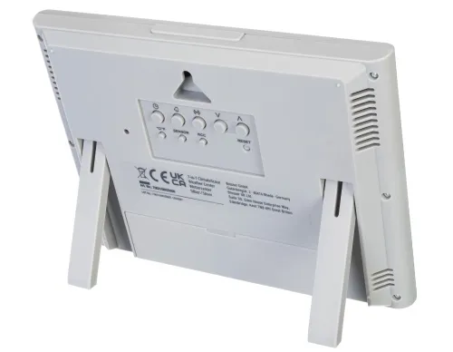 a fényképen:  Bresser 7 az 1-ben időjárás állomás, ezüst,  5